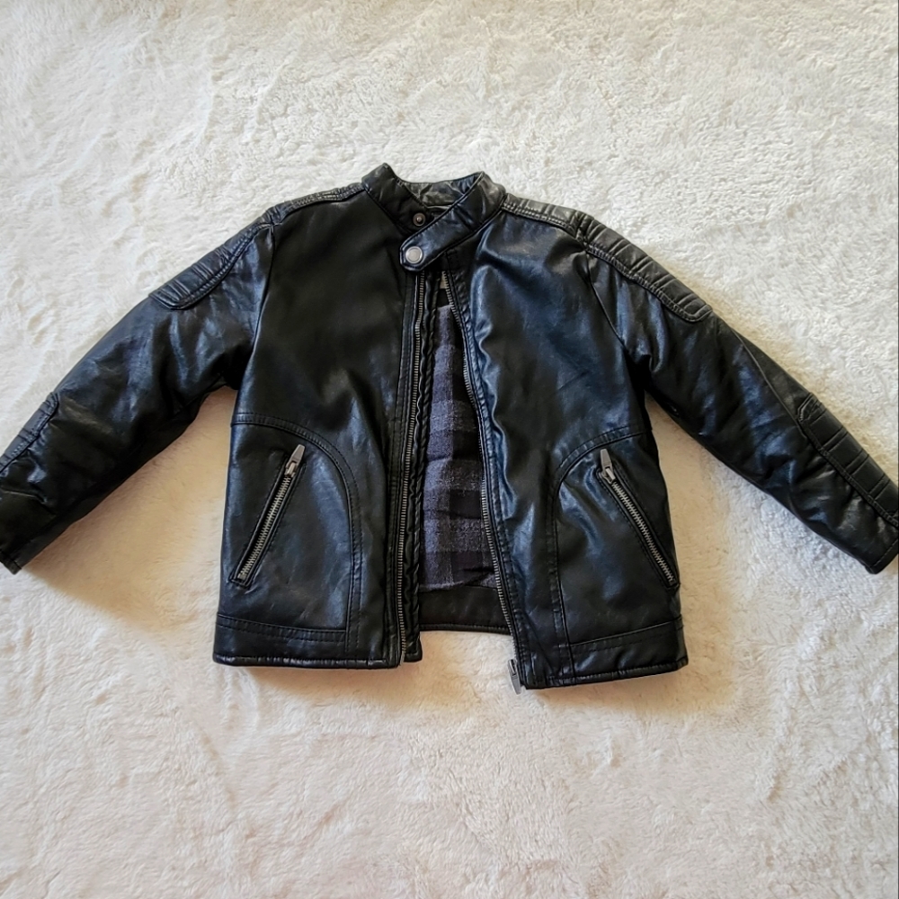 Zara leather jacket